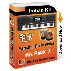 Yamaha Mix Songs Tabla Styles Set 7 - Indian Kit (SFF1 & SFF2) - Keyboard Beats
